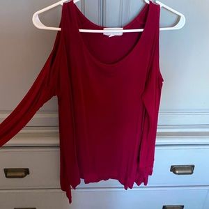 Women’s open shoulder top